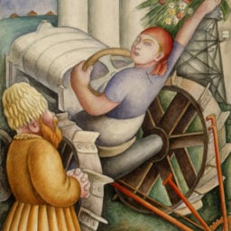 Diego Rivera, Soviet Harvest Scene (1928)