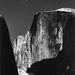 Ansel Adams, Moon & Half Dome, Yosemite National Park (1960).