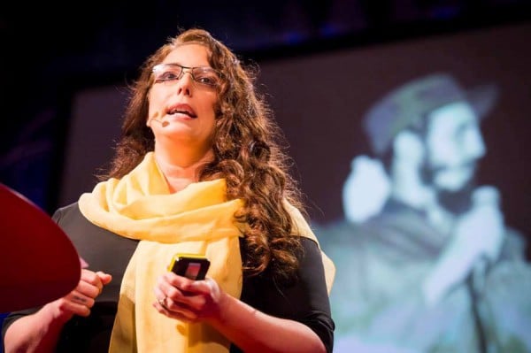 Tania Bruguera at TEDGlobal 2013 in Edinburgh, Scotland. Photo: James Duncan Davidson, via Flickr.