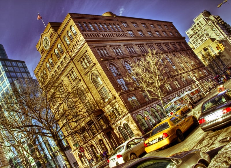 The Cooper Union's Foundation Building, in New York's East Village.