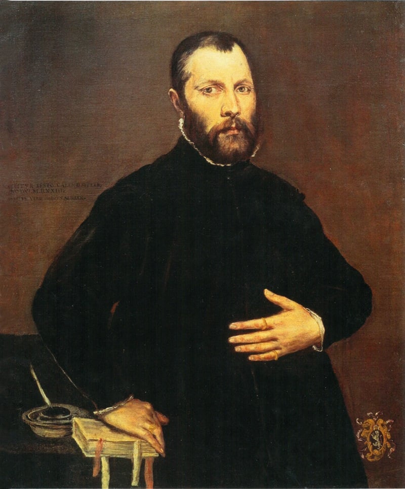 El Greco, Portrait of a Gentleman. Photo courtesy Art Recovery International.