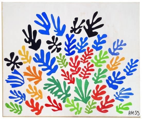 Henri Matisse, <em>La Gerbe</em> (1953).  Photo: courtesy Stedelijk Museum.