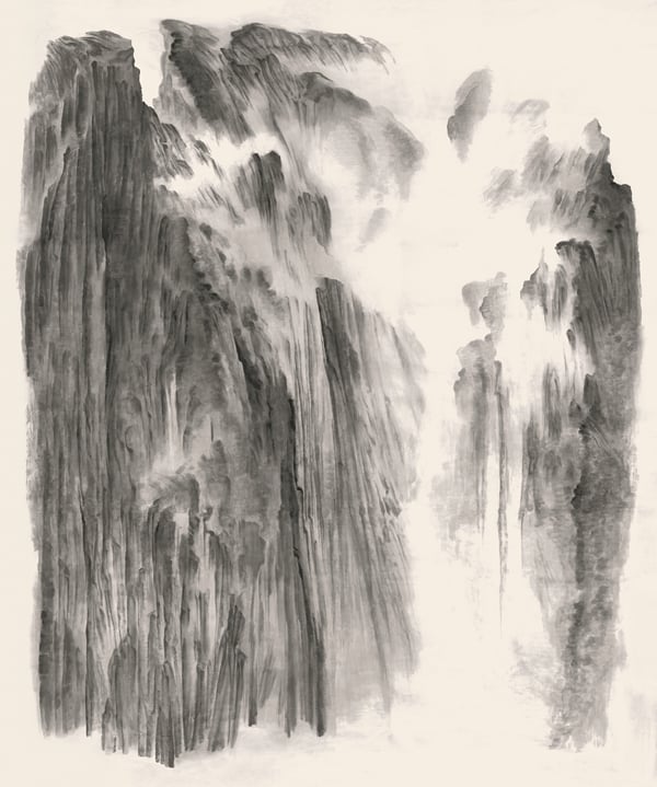 Xu Longsen, Beholding the Mountain with Awe No. 1 (TKTKT). Image: Courtesy of the artist and Hanart TZ Gallery.