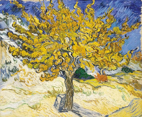 Vincent van Gogh, The Mulberry Tree (1889). Image courtesy of Norton Simon Museum.