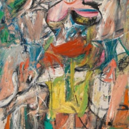 Willem de Kooning, Woman and Bicycle (1952-53), oil, enamel and charcoal on linen. © 2014 the Willem de Kooning Foundation/Artists Rights Society (ARS), N.Y.