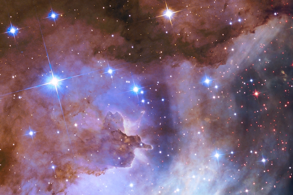 The Westerlund 2 Star Cluster (detail). Photo: NASA, ESA, the Hubble Heritage Team (STScI/AURA), A. Nota (ESA/STScI), and the Westerlund 2 Science Team.