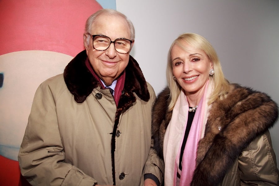 Former Sotheby's CEO A. Alfred Taubman and wife Judy Taubman. Photo: Dustin Wayne Harris/Patrick McMullan.
