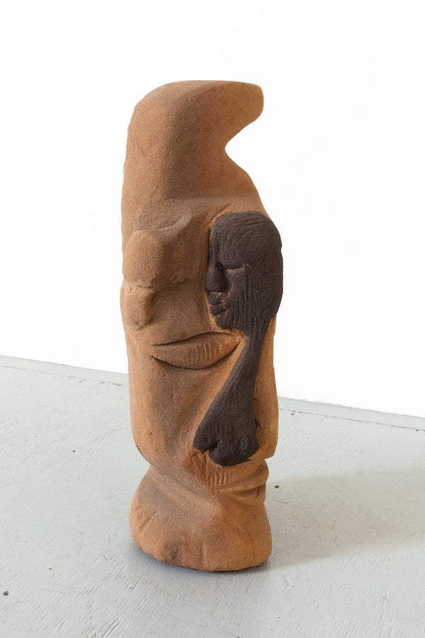 Lonnie Holley, <i>Sandstone Sculpture</i> (1985). Photo: Courtesy of the artist and James Fuentes, New York.