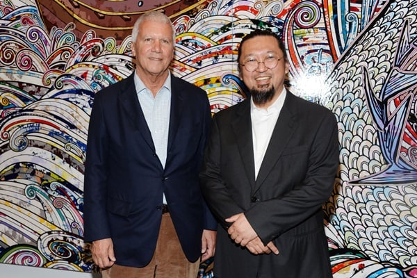 Gagosian Gallery Opening Reception for "Takashi Murakami: In The Land of the Dead, Stepping on the Tail of a Rainbow"