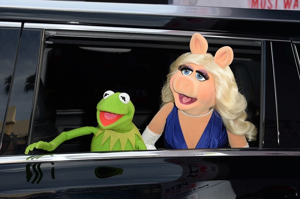 Kermit the Frog and Miss Piggy. Photo credit ROBYN BECK/AFP/Getty Images.