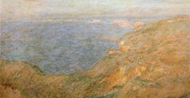 Claude Monet, Cliffs Near Dieppe