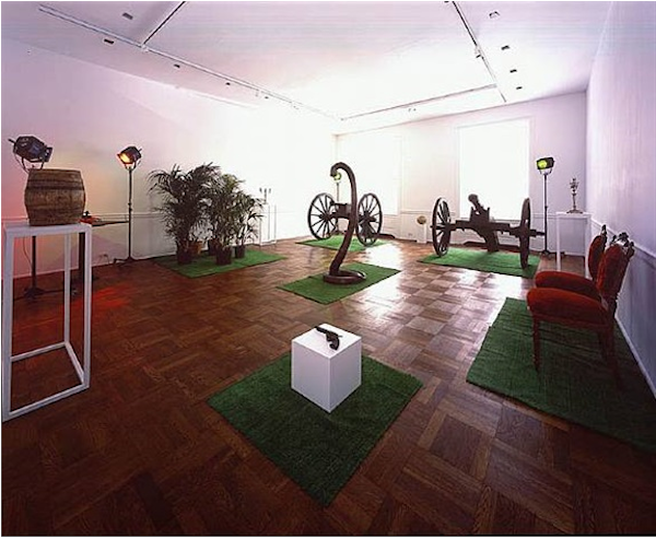 Marcel Broodthaers, Installation View: Décor: A Conquest at Michael Werner Gallery Image: © artnet