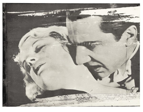 Andy Warhol's <i>The Kiss (Bela Lugosi)</i> (1963). Photo: Courtesy of Christie's Images Ltd.