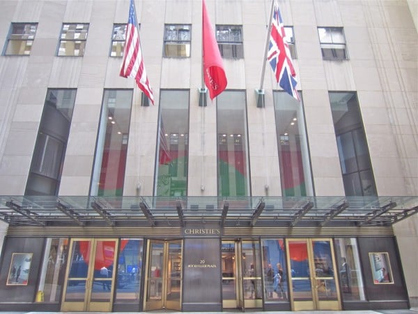Christie's New York, at Rockefeller Center.