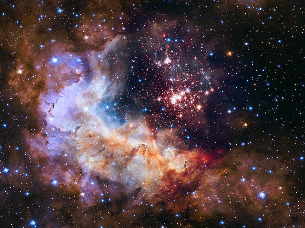 The Westerlund 2 Star Cluster. Photo: NASA, ESA, the Hubble Heritage Team (STScI/AURA), A. Nota (ESA/STScI), and the Westerlund 2 Science Team.