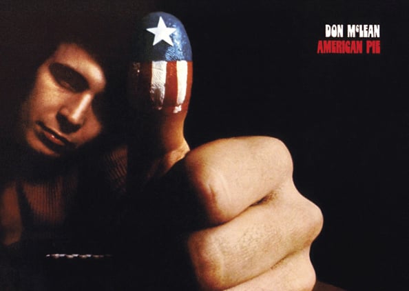 The album cover for Don McLean's American Pie.