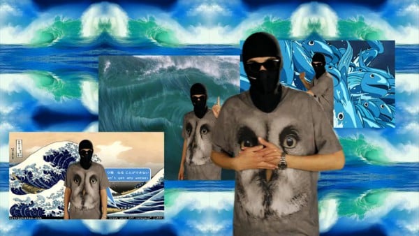 Hito Steyerl, video still from the work Liquidity Inc. (2014) 