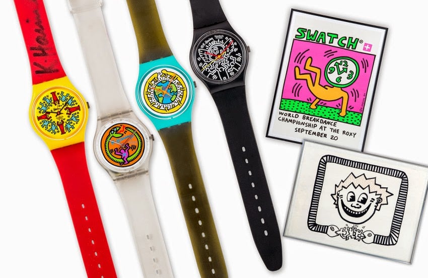 Keith Haring Swatch.