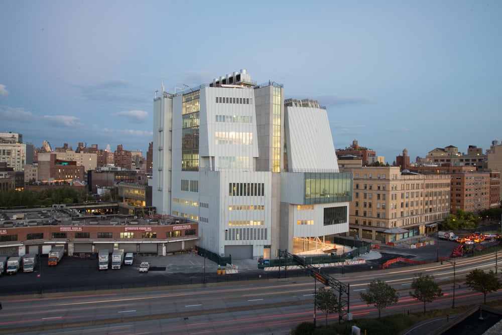 The Whitney's new location. Photo: Courtesy the Whitney Museum of American Art. 