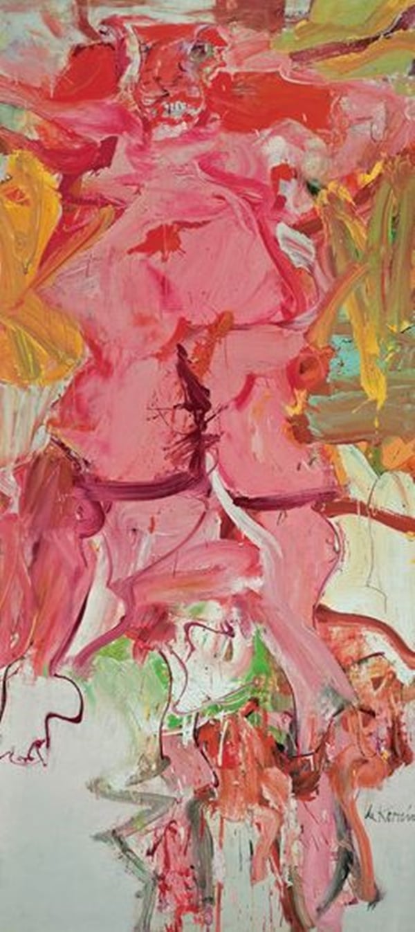 Willem de Kooning, Woman, Sag Harbor (1964). Photo: Courtesy of Hirshhorn Museum and Sculpture Garden, Smithsonian Institution, Washington, DC.,  2011 The Willem de Kooning Foundation / Artists Rights Society (ARS), New York.