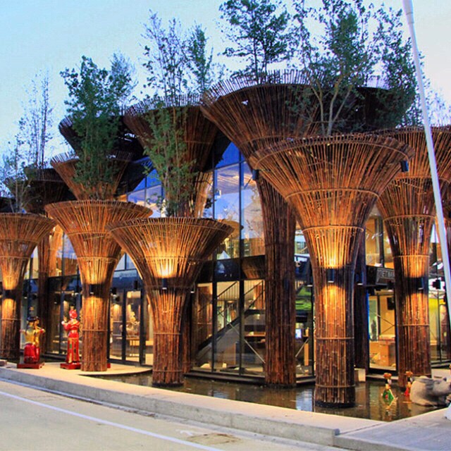 The Vietnamese pavilion at Expo Milano. Photo: Design Boom, via Instagram.