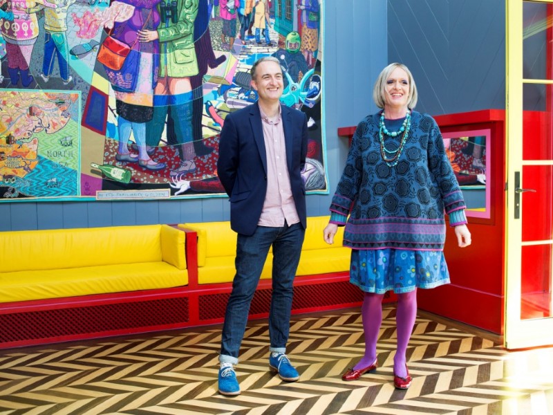 Charles Holland and Grayson Perry