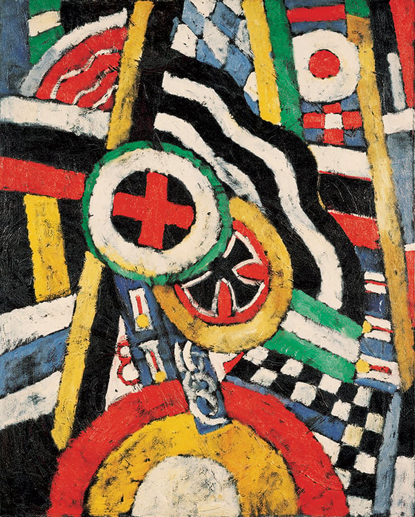 Marsden Hartley, Painting, Number 5. Courtesy of the Whitney Museum of American Art, New York.