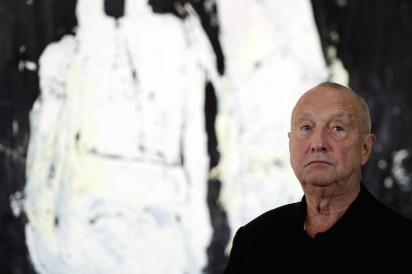 Georg Baselitz has withdrawn his works from German museums in light of the planned tightening of the cultural protection law. Photo: Arno Burgi via AFP/Getty Images
