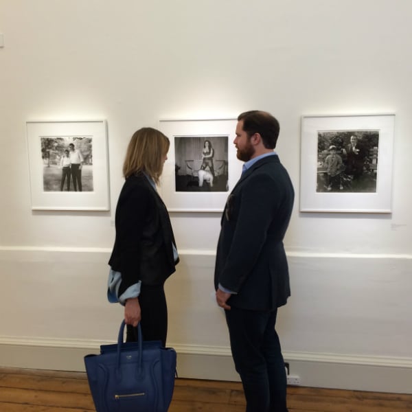 Photo London Diane Arbus at Tim Taylor Gallery. Can you spot the vintage prints
