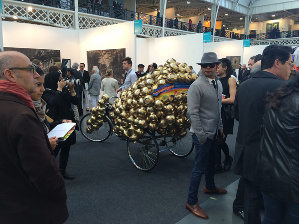 Subodh Gupta at £500,000 from Omer Tiroche Contemporary Art