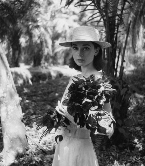 Audrey Hepburn on location in Africa for The Nuns Story Photo: Leo Fuchs (1958)