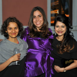 Maryam Jafri, Diana Betancourt, Nadia Samdani Photo: Samdani Foundation