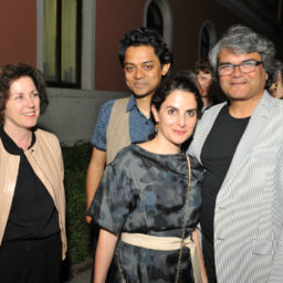 Suzanne Cotter, Naeem Mohaiemen, Nada Raza, Shuddhabatra Sengupta Photo: Courtesy Samdani Foundation