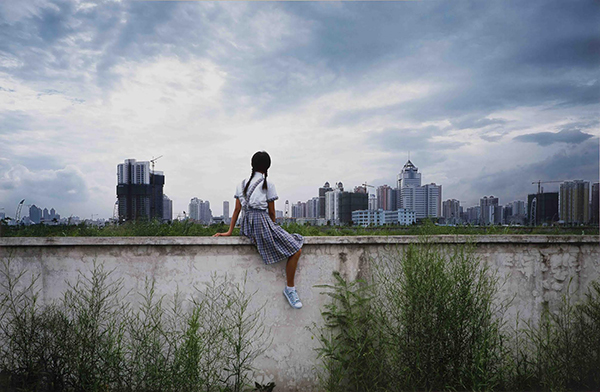 Weng Fen, On the Wall – Shenzhen (I) (2002)Photo: Courtesy The Whitworth