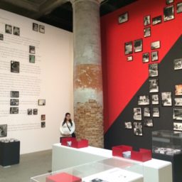 Installation view of artwork included in"All the World's Futures" exhibition at the Venice Biennale Photo: Ben Genocchio.