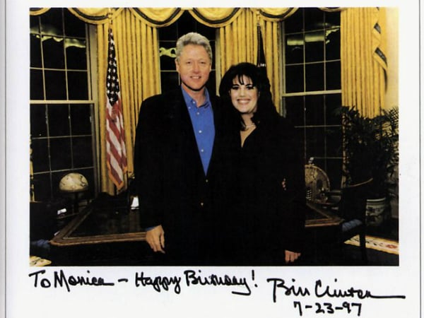 Bill Clinton and Monica LewinskyPhoto via: IJReview