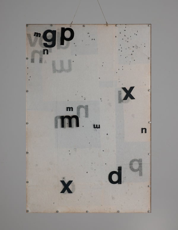 Mira Schendel's Objeto gráfico (1973), sold for $485,000 at Phillips (estimate: $300–500,000).  Image: Courtesy of Phillips.