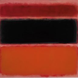 Mark Rothko, No. 36 (Black Stripe), 1958. Courtesy Christie's.