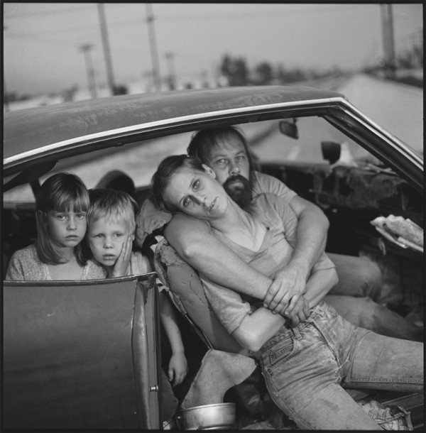 Mary Ellen Mark, The Damm Family in Their Car, Los Angeles, California, USA 1987