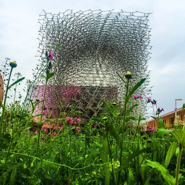 The UK pavilion at Expo Milano. Photo: nadiaafragola, via Instagram.