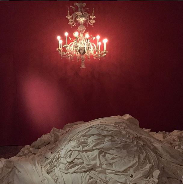 "#ShilpaGupta at #MyEastIsYourWest at #PalazzoBenzon #biennaledivenezia #venicebiennale" - @frederic_net