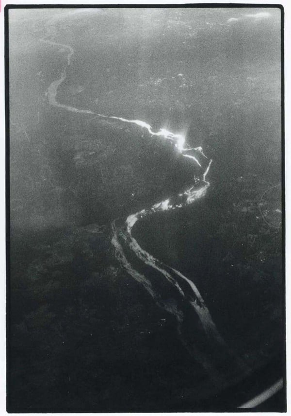 Zoe Leonard, Untitled Aerial (Shiny River No. 3) (1989/2008) at Galleria Raffaella Cortese