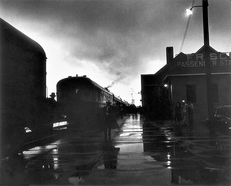 Gordon Parks, Frisco Railway Station, Fort Scott, Kansas, 1950, Gelatin silver print, © The Gordon Parks Foundation