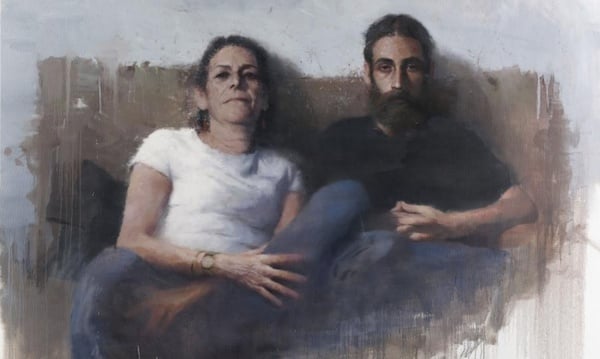 Borja Buces Renard<i>My Mother and My Brother on a Sunday Evening</i> (2015)<br> Photo: courtesy the National Portrait Gallery