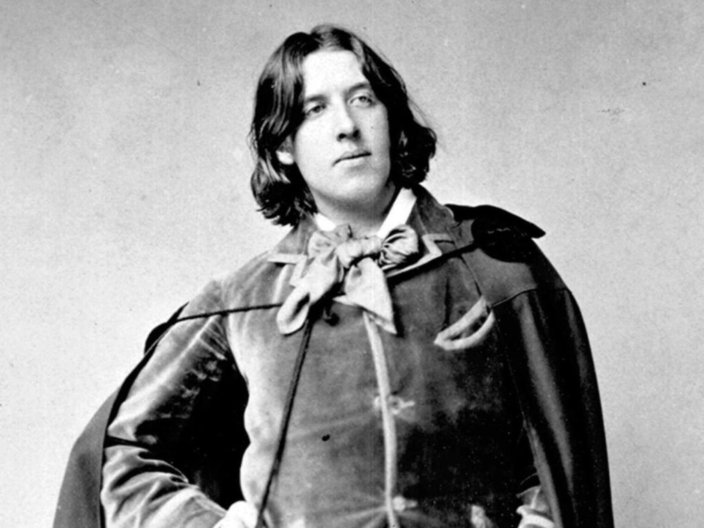Playwright Oscar Wilde (1882) Photo: wcbg.org