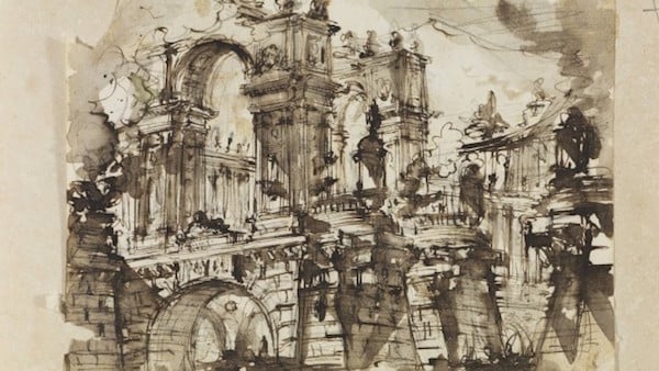 The stunning Piranesi drawings were misidentified for over 150 years. Photo: Staatliche Kunsthalle Karlsruhe