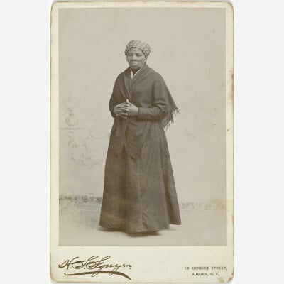 H. Seymour Squyer, Harriet Tubman (1885). Photo: National Portrait Gallery.