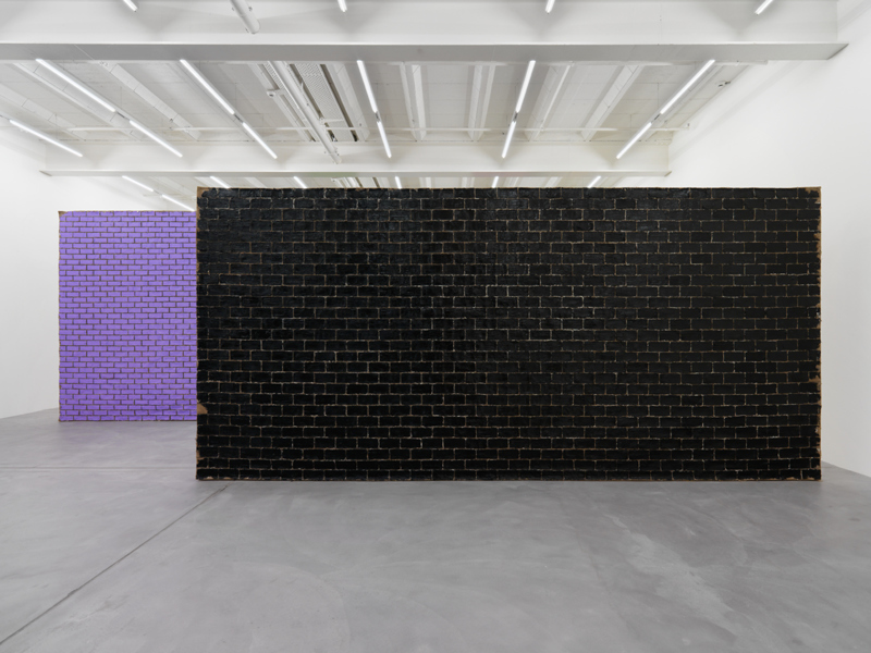 Ugo Rondinone. Installation shot from "Walls + Windows + Doors."  Photo: Galerie Eva Presenhuber.