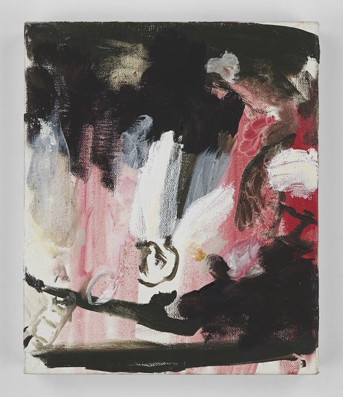 Cecily Brown, from "The English Garden: at Maccarone Gallery. Photo: Courtesy Maccarone Gallery.