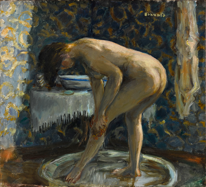 Pierre Bonnard, Nude in the Tub. Photo: Musée Marmottan Monet